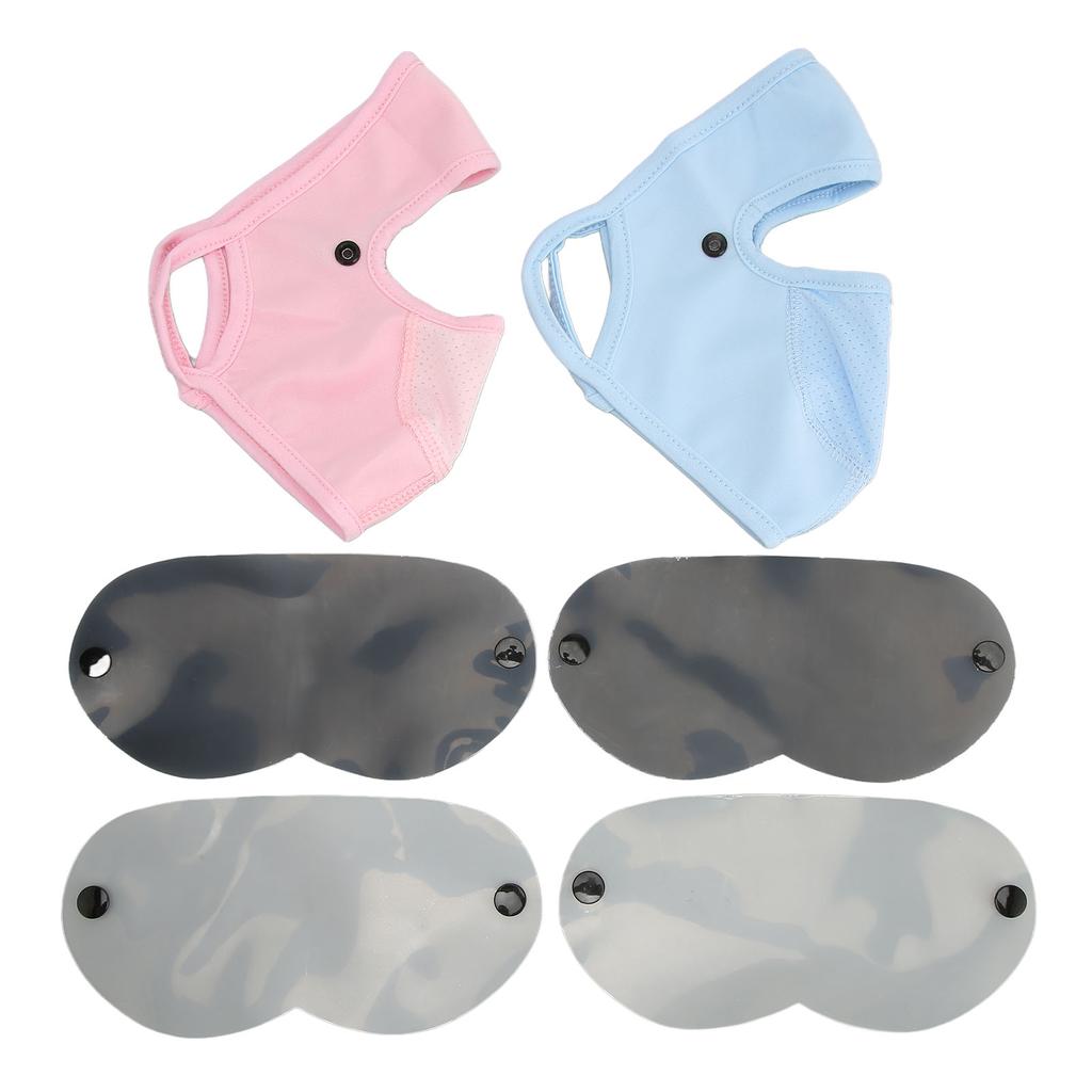 4 шт. полнолицевой щиток многофункциональный ледяной шелк защита от ультрафиолета женский солнцезащитный крем для лица с глазом