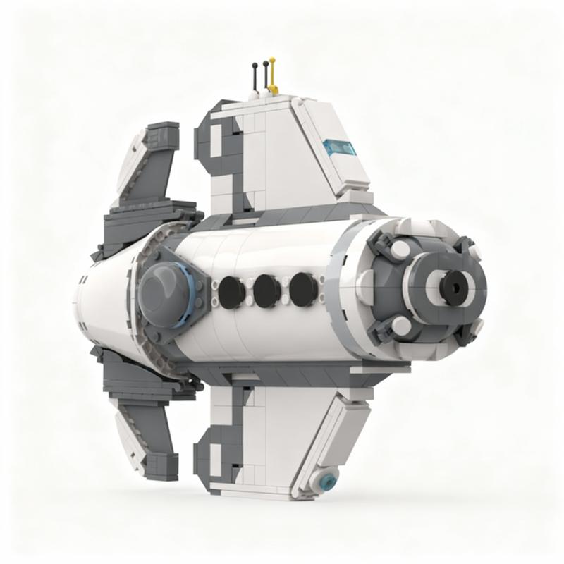 506pcs MOC Hydra Submarine Subnautica Call The Void Aquazone Model Toy Building Blocks Architecture Christmas Gift Idea
