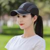 Adjustable Quick Dry Baseball Cap Letter Peaked Cap Fashion Sports Hat  Cycling