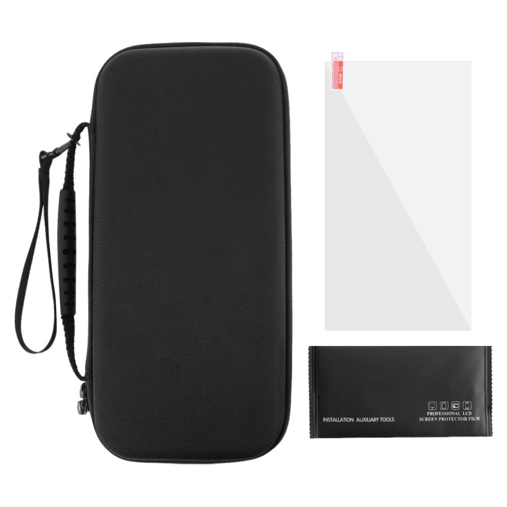 EVA Carrying Case & Screen Protector for Switch 2 Portable Storage Bag Protective Travel Bag for Switch 2 Handheld Game Console