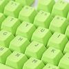 106 Keys Keycap Keyboard PBT Solid Color Backlight Key Caps Replacement Keycap for Mechanical Keyboard