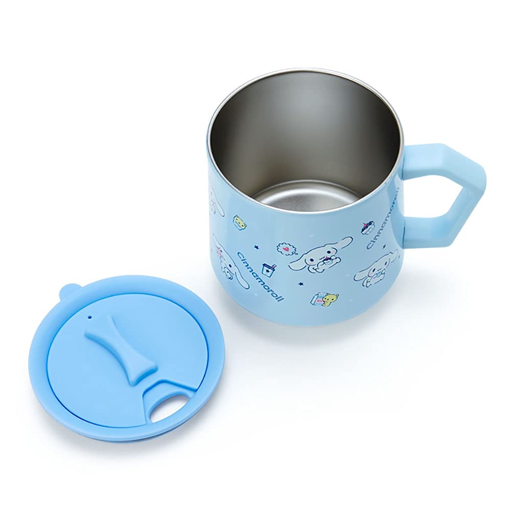 Sanrio Cinnamoroll Stainless Steel Mug with Lid 033855