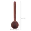 Brown Wooden Measuring Spoon Long Handle Kitchen Measuring Tools  Coffee Measuring