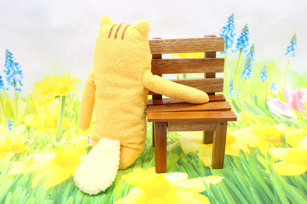 Shinada Fumofumo-san Rittsu Yellow (Medium) 10 X 5 X 20 Cm Plush Toy Animal Goods FMRI-0078Y