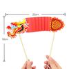 Diy Paper Dragon Craft Material Chinese  Year Diy Dragon Decor Chinese Dragon Dance Three-Dimensional Pull Flower AVE