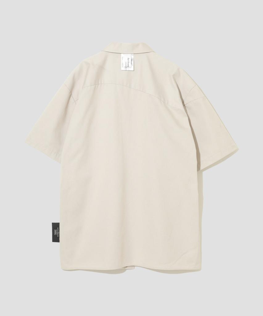 DICKIES X Undercover Short Sleeve Work Shirt Stone