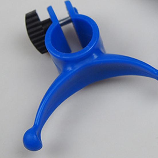 Держатель удочки, простой в эксплуатации, противоскользящий пластиковый кронштейн для удочки на открытом воздухе, рыболовные инструменты