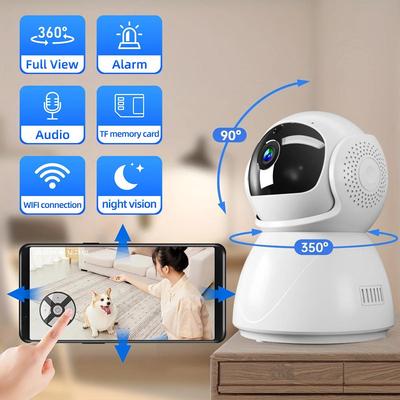 Камера 1080P HD Беспроводная WIFI PTZ IP CCTV Защитник Безопасности Камера Наблюдения Умное Автослежение Видеоняня Двусторонняя Аудиосвязь