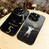 Футбольный J-Jude B-Bellinghams Чехол для телефона для iPhone 17,16,15,14,13,12,11 Plus,Pro Max,XS,Цветной Посеребренная Внутренняя Крышка