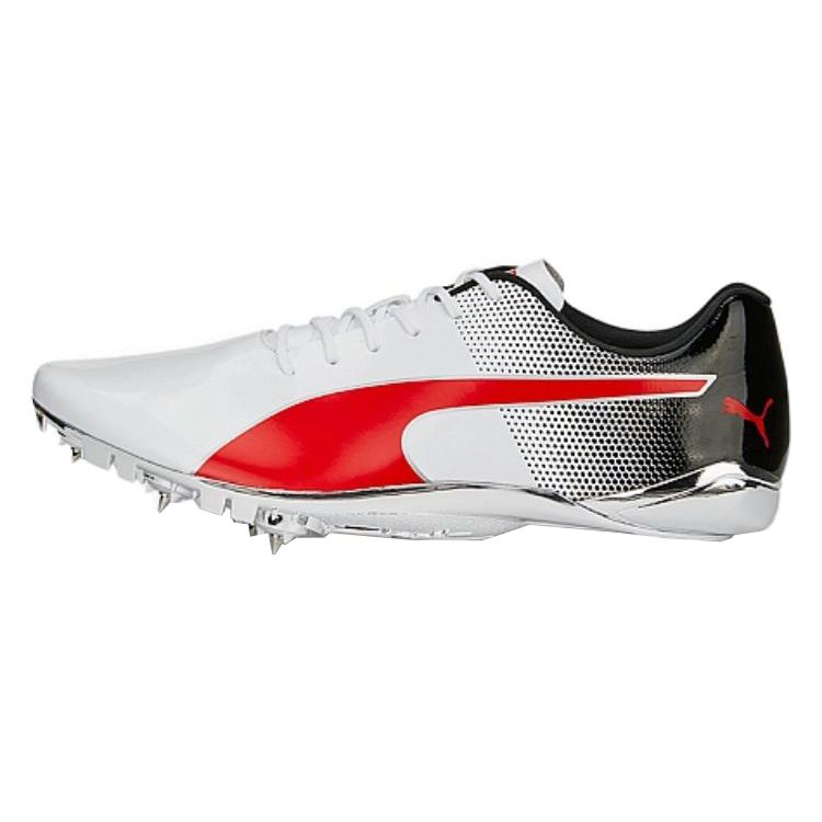 Puma EvoSpeed Electric 13 White Red Men Sneakers Black 377000-02