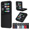 Phone Case for ZTE Nubia Flip PC+Leather Shockproof Anti-fall Protective Cover