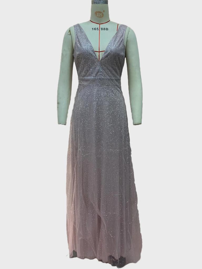 2025 Весна/Лето 2025 Сверкающее вечернее длинное платье