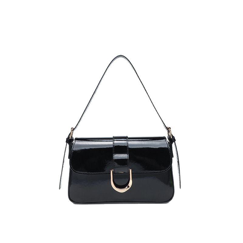 Новая сумка женская высококлассная сумка-багет ретро сумка подмышку девушка портативная на плечо сумка-мессенджер