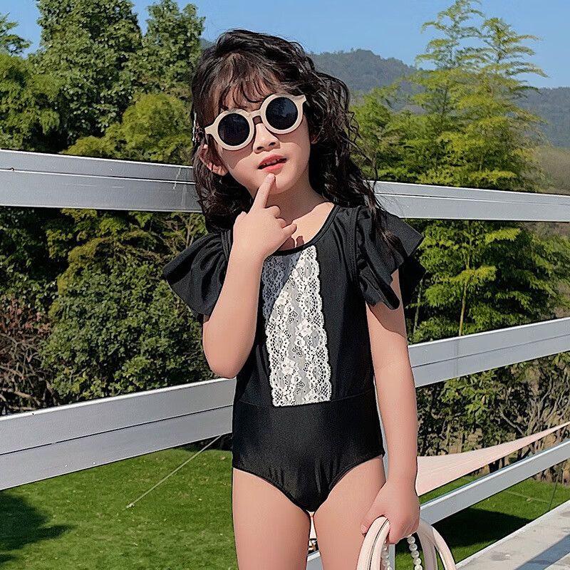 Girls' Cute One-Piece Toddler Swimsuit