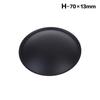 Universal Speaker Dust Cap 1Pc PP Black Matte Woofer Cone Cover Waterproof Loudspeaker Dome Cover for Marine Audio Repair
