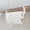 Держатель для бумажных полотенец Прочный, несущий удар, без дырокола, простая в установке, пластиковая пленка, подвесной держатель для хранения полотенец