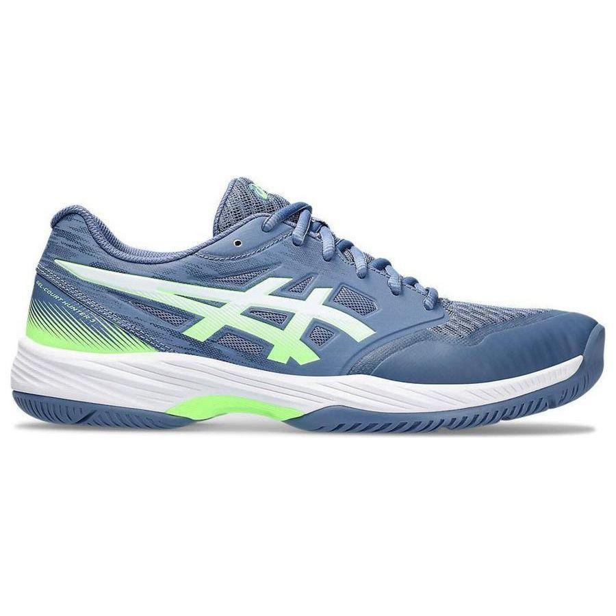 Asics Мужские кроссовки Gel Court Hunter 3 Denim Blue Lime-Burst 1071A088-402