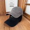 Four Seasons Universal Soft Top Cap Washed Old Cotton Baseball Cap Men's and Women's Outdoor Travel Sunscreen Hat