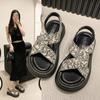 Summer Women's Thick Soled Open Toed Roman Sandals