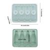 3D Cokes Bottle Shaped Ice Mold with Lid Silicone Maker for Creative Drink and Parties Popsicles Making Tool