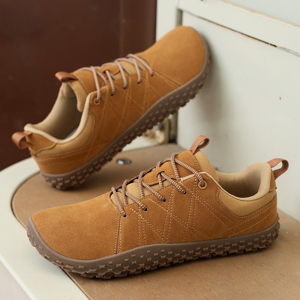 TUINANLE Новая минималистичная обувь для босиком Женская Мужская Широкий носок Обувь для босиком Сетчатые кроссовки для ходьбы Подошва с нулевым перепадом Размеры 37-48