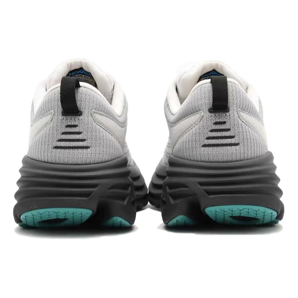 Кроссовки HOKA Bondi 8 Stealth Tech Pack Unisex Grey Harbor-Mist Black 1150918-HRM