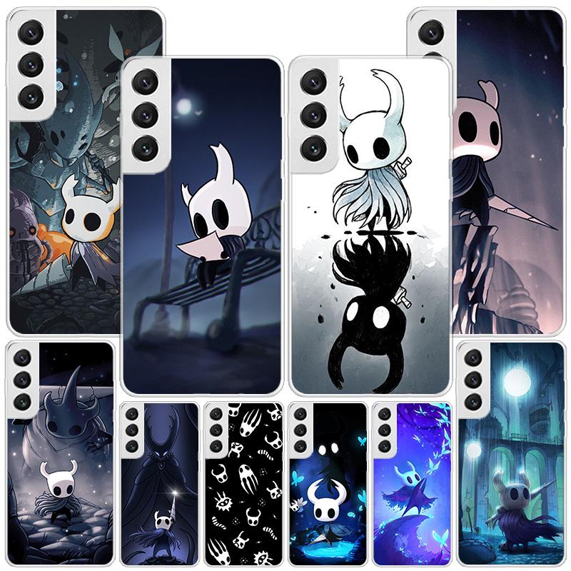 Мультяшный чехол для телефона Hollow Knight для Samsung Galaxy S24 S25 Edge S26 Ultra S23 S22 S21 Plus S20 FE + Персонализированный чехол с принтом Ga