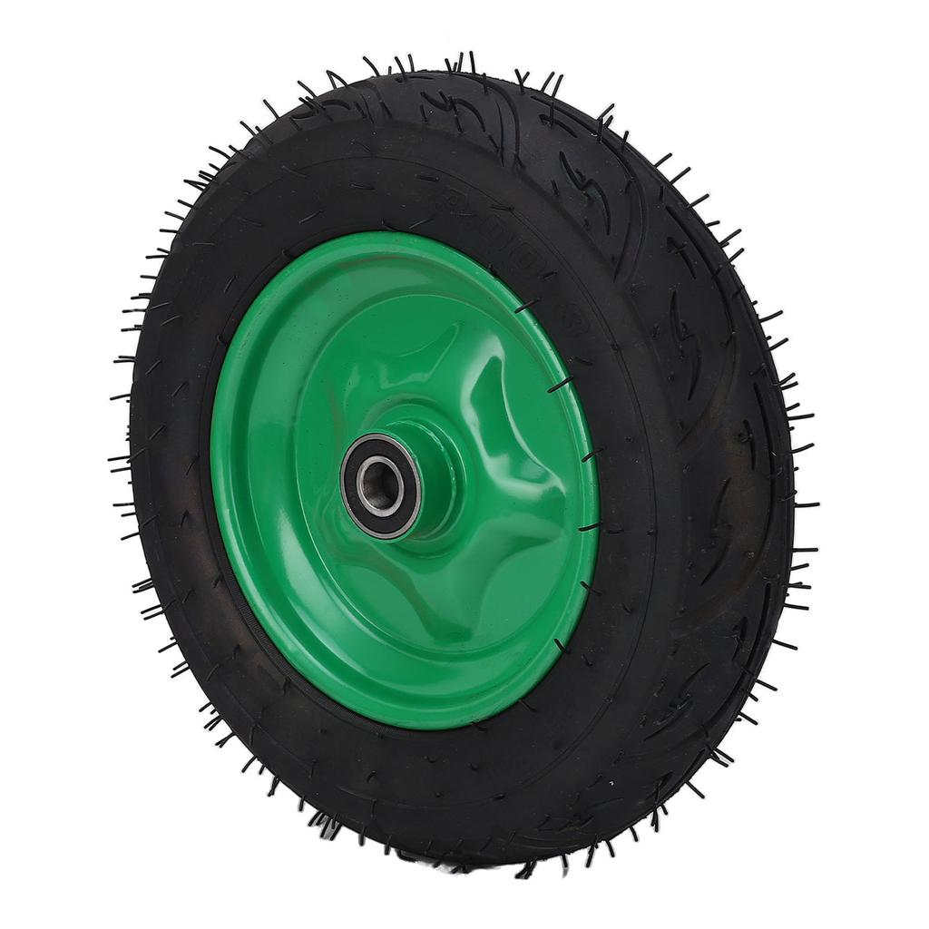 Колесо для ручной тележки 14 дюймов 550 фунтов несущая резина противоскользящее садовая тележка сменное колесо
