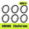 6PCS Bicycle Hub Ball Bearing 6802 6803 6804 6805 6900 6001 6901 6902 6903 ABEC-5 Repair Parts for MTB Road Bike Chrome Steel