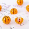 1 Piece Cute Candy Color Basketball Sharpeners Stationery School Office Supplies Kid Gift Sharpener