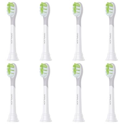 Наборы сменных насадок Oralica для Philips Sonicare Electric DiamondClean White Обычный набор из 8 штук [Японский бренд] Зубные щетки, Плюс, Размер,