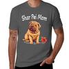 Cute Shar Pei Puppy Dog Shar Pei Mom Tshirt Work Style Casual Tshirt