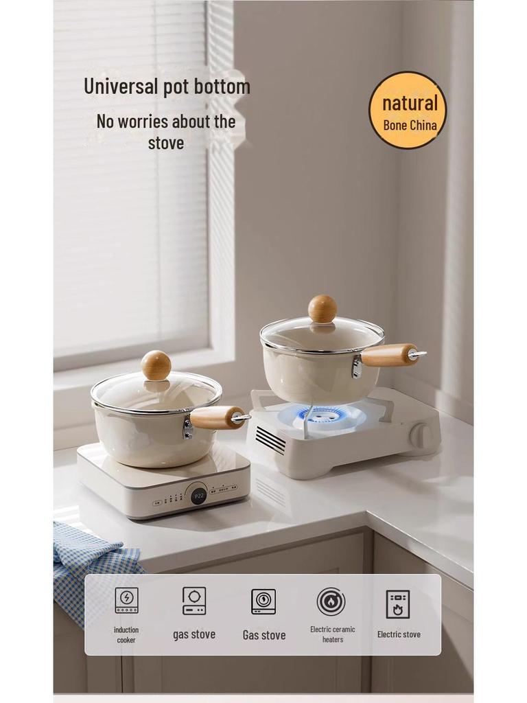 Универсальная керамическая кастрюля для молока и лапши для плиты