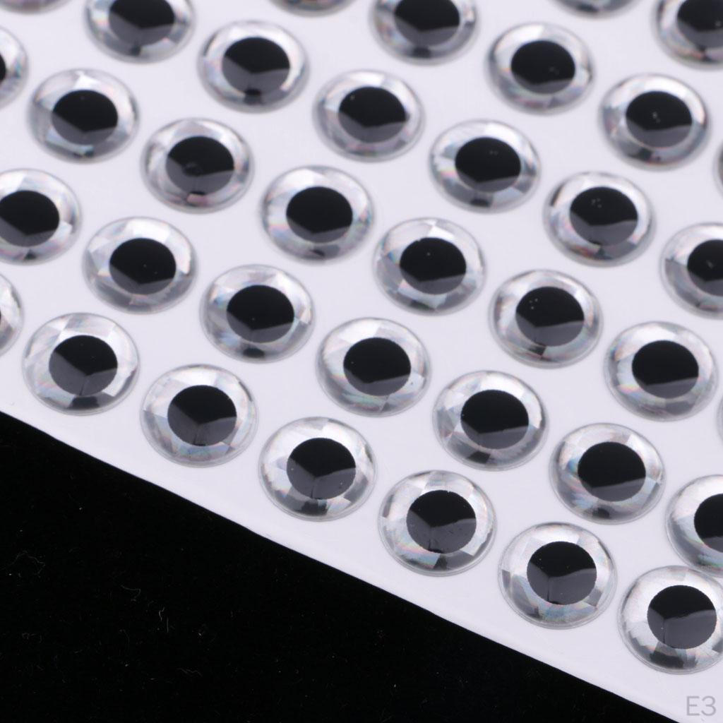 100 шт. Глазки для рыболовных приманок 3D Рыба Искусственные приманки