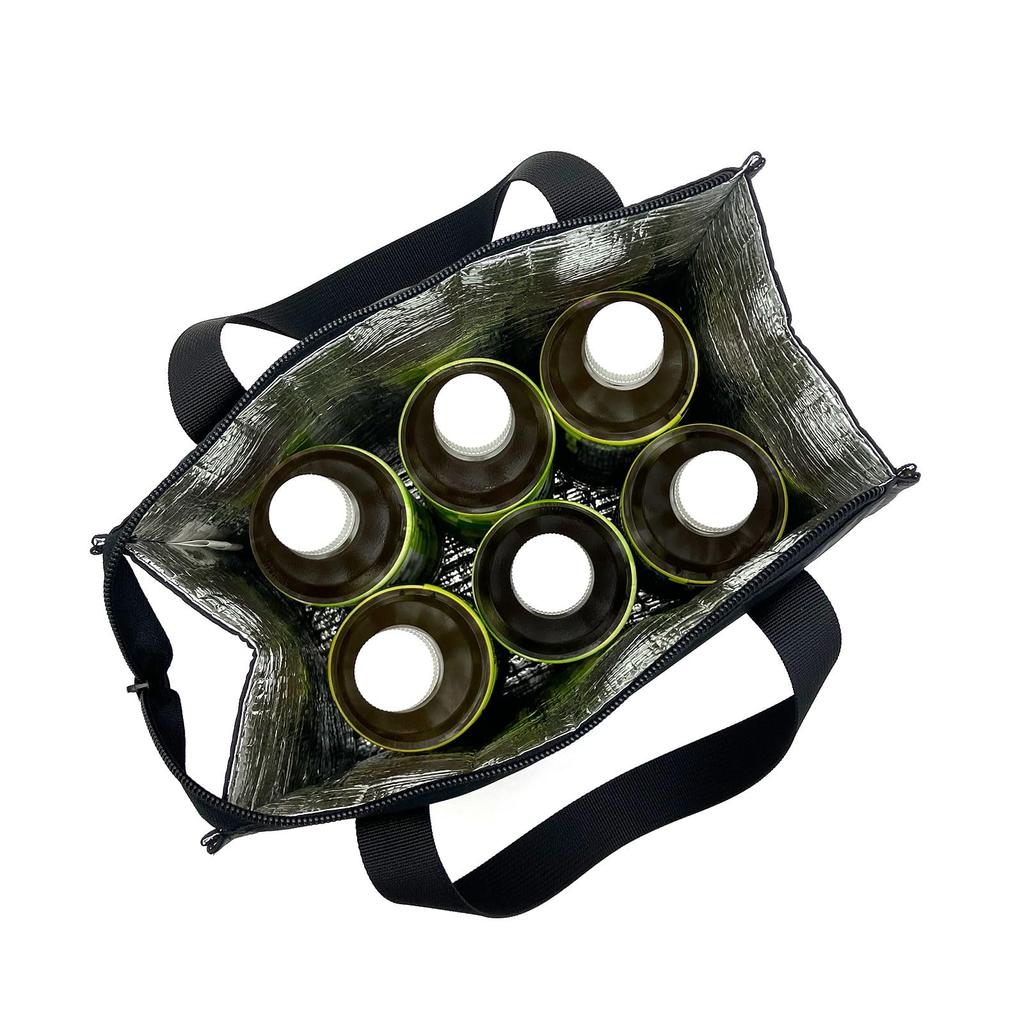 Сумка-тоут для ланча Сумка для холодного ланча Черная [Siffle] Женская DR7.Doraemon