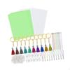 20Pcs Heat Shrinkable Sheet Materials,Heat Shrink Film Papers Kit,Art Crafts,Blank,Handcraft,Shrink