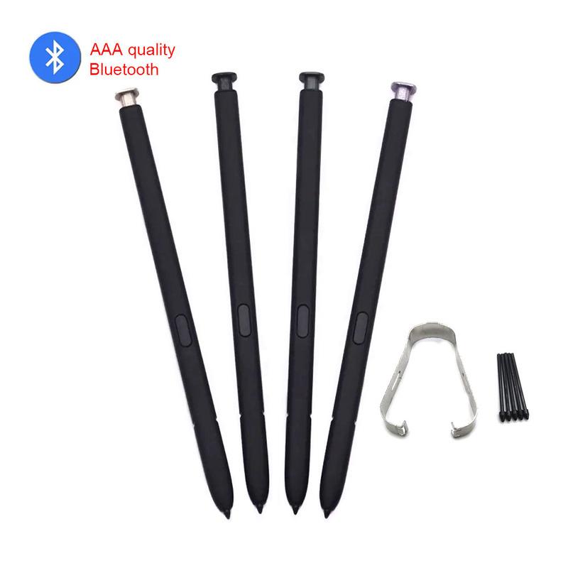 Touch Pen Active S Pen With Bluetooth Function + Pen Nibs Tips S-Pen For Samsung Galaxy S23 Ultra Capacitive Stylus