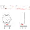 Мягкий силиконовый ремешок для часов, подходящий для Swatch 12 мм, ремешок для девочек и женщин, цветной, водонепроницаемый, наручный браслет, аксессуары для часов