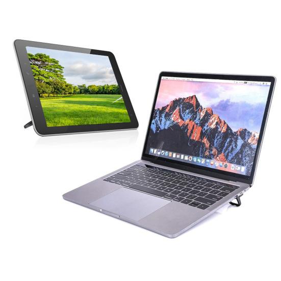 1 Pair Laptop Keyboard Holder Rustproof Stand Computer Corrosion Resistant Foldable Mini Size