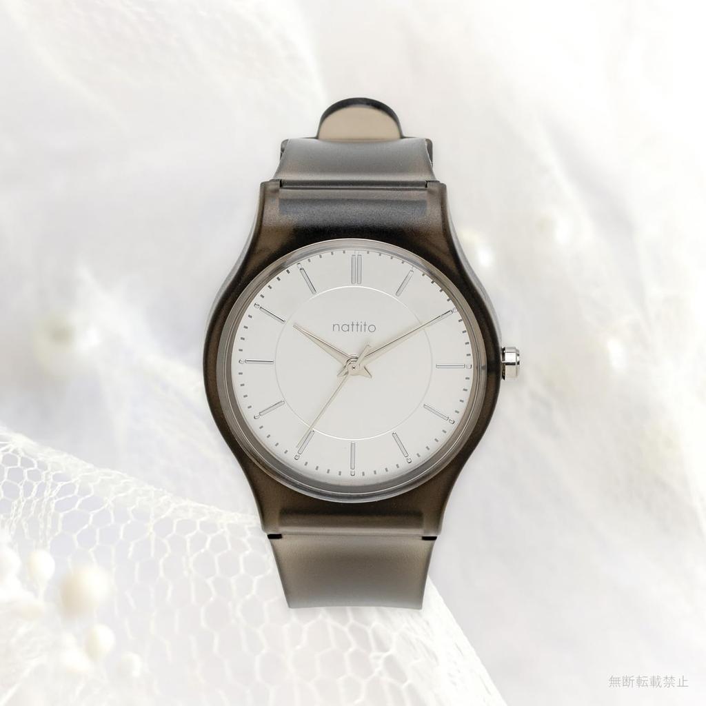 Часы Аналоговые ПВХ Ремень Матовая Текстура Черный Foss [Fieldwork] Женские JN029-5