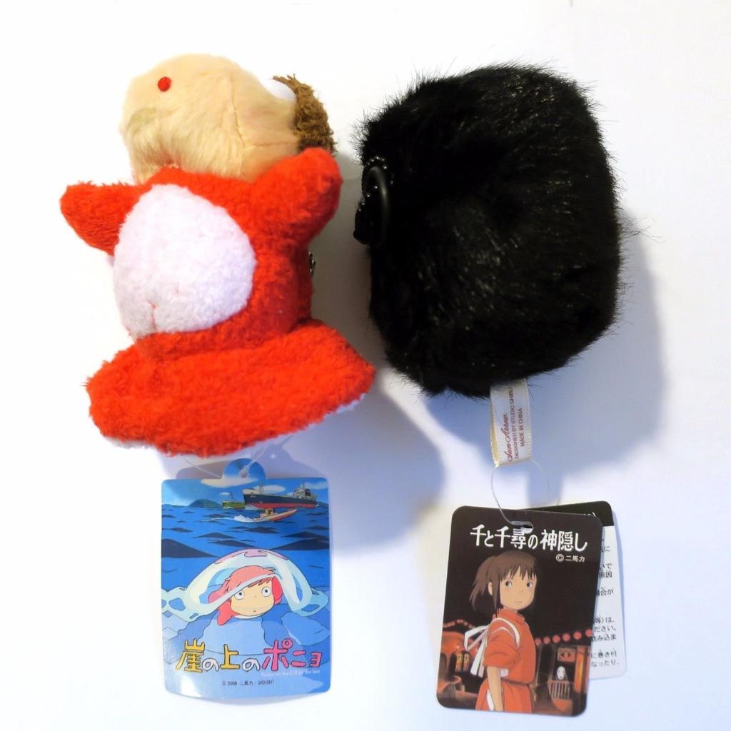 Sun Arrow Студия Ghibli Поньо на скале Поньо Талисман Плюшевая игрушка Высота 11 см K4080