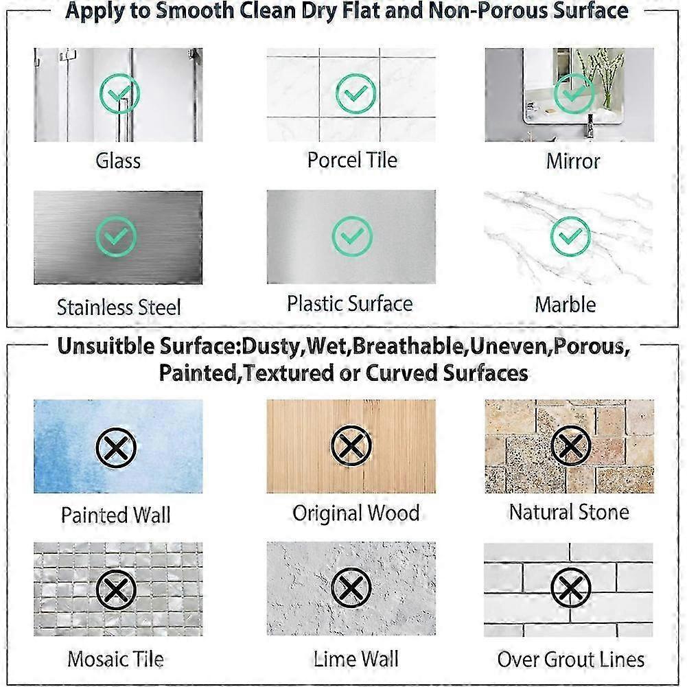 Heavy Duty Suction Cup Hooks for Shower, Kitchen, Window, Glass