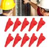 10Pcs J.60032 Banana Test Clip   Enclosed Electrical Test Clips with 4mm   for Electronic Instruments