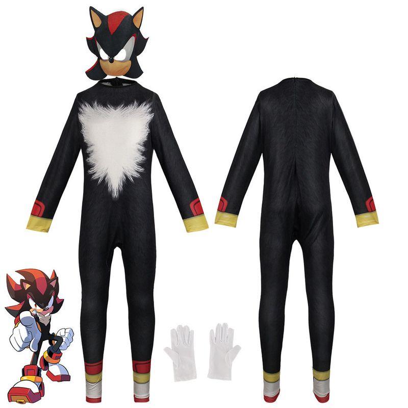 Halloween Cosplay Costume Sonic the Hedgehog Sonic Kid Cosplay Character Costume Stage Performance Outfit