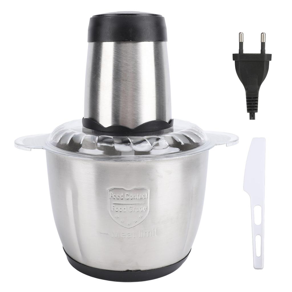 Кухонный комбайн с мотором из чистой меди мощностью 300 Вт, высокоэффективный, 3 л, из нержавеющей стали SUS, многофункциональный, E