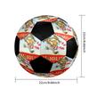 The Wombles Indoor Soccer Ball Colorful Machine Stitched PVC Size 5 Team Training Competition Ready Durable High-Bounce Cool Sports Gift