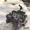 087 J088 Hummer Внедорожный бронированный автомобиль Маленькие частицы Детский мальчик Строительный блок Игрушка