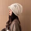 Elastic All-match Solid color Korean Style Women Beanie Men Skull cap Stacking bonnet Knitted Hat