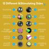 Фиджет Кубик EDC Игрушки для снятия стресса и тревоги Сенсорный кубик для фиджетинга для детей, взрослых, аутистов, СДВГ, для концентрации, 12 граней