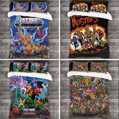 He Man And The Masters Of The Universe All Season Twin Bedding Set 3 Piece Comforter Set Bed Colcha Casal Bed Sheet